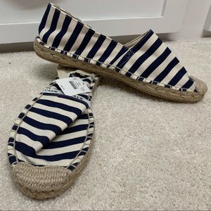 J Crew Striped Espadrilles